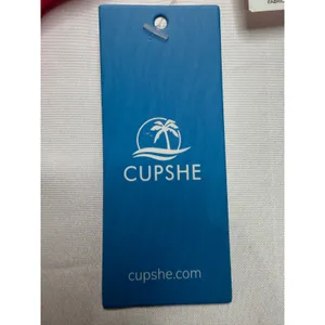 Cupshe Neon Pink V-Neck One Piece Swimsuit High Cut Open Back L DAA12E3H001DD thumbnail 7