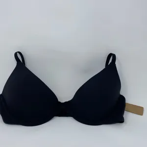 SKIMS Fits Everybody Scoop Plunge Bra BR-UWR-1997 Onyx‎ Size 32DD thumbnail 6
