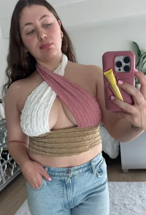 Multicolor Crop Top Multiple Size M thumbnail 1
