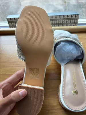 & Other Stories Cream&White Woven Sandals thumbnail 4