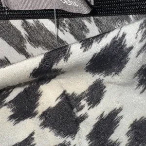 Francescas White Black Cheetah Leopard Print‎ Midi Slip Skirt Womens Size Small thumbnail 2