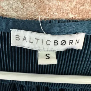 Baltic Born Athena Maxi Dress Gown Pleated Teal Blue Small thumbnail 5