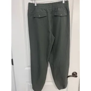 NWT Apana Green Cargo Jogger Pants L thumbnail 4