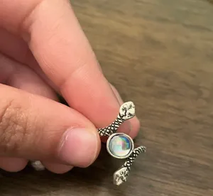 Silver Mystic Serpent Regent Ring Size none thumbnail 3