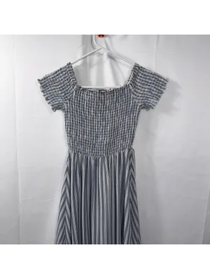 Show Me Your Mumu Striped High Low Maxi Dress Size Large thumbnail 7