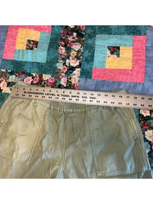 J.Crew $65 Women's L Olive Green Casual Comfort Stretch Summer Camp Shorts thumbnail 7