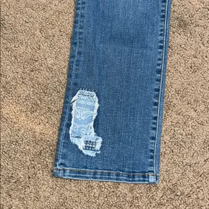 Sundance Magnolia Low Country Bandana Patchwork Embroidered‎ Jeans Blue 28 thumbnail 5