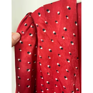 House of Harlow 1960 x Revolve sz. XS Vera Red Polka Dot Jumpsuit thumbnail 8