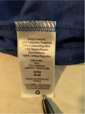 Time and Tru Women’s S (4–6) Navy Blue Sleeveless Tiered Tunic Top thumbnail 3