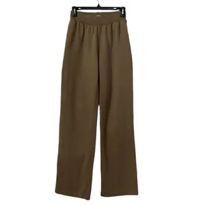 Good American Tan/Brown Cotton Sweatpants(Size 0/XS) thumbnail 2