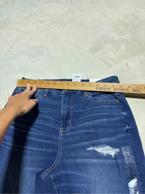 American Eagle Outfitters NWT curvy hi-rise jegging dream Jean 10 long thumbnail 4