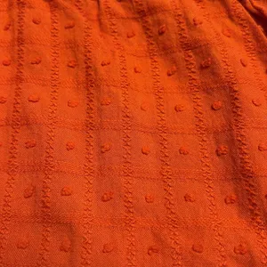 Madewell women’s Swiss Dot Babydoll Pajama Shorts orange Size XXS thumbnail 4