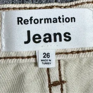 Reformation Cowboy High Rise Jean Shorts thumbnail 9