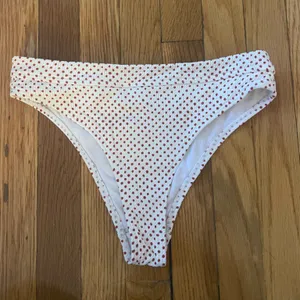 Billabong white red polka dot bikini swim suit set thumbnail 8