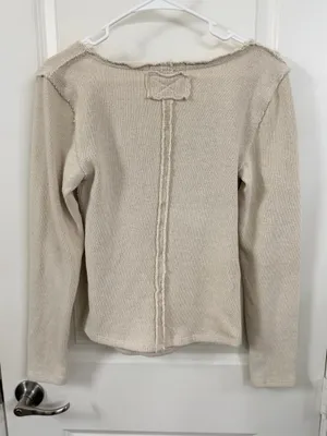 We The Free Free People Top Long Sleeve Wrap Top thumbnail 2