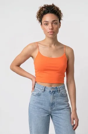 PacSun Vibrant Orange Camisole Top Size Medium thumbnail 1