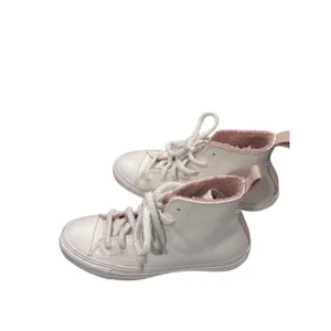 Size 7.5 Converse Perfect is Not Perfect White Leather High Top womens Sneakers thumbnail 3