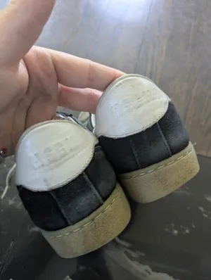 MSGM Panelled Suede Low Top Sneakers Size 36 thumbnail 5