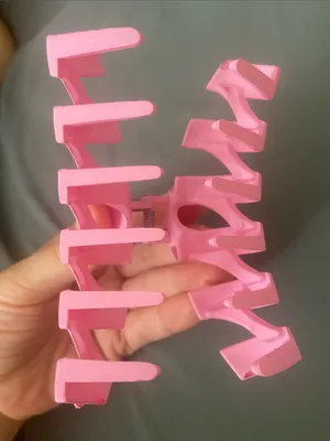 Pink Hair Claw Clip thumbnail 5