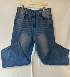 Boutique Wide Leg Women’s Extra Large Denim Jeans thumbnail 1