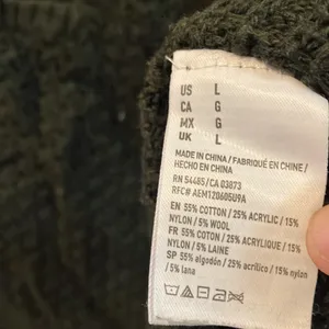 American Eagle FINAL MARKDOWN open knit sweater large thumbnail 3