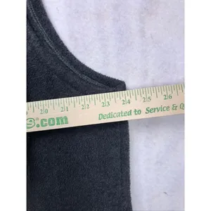 Columbia Womens Fleece Vest Charcoal Gray Full Zip Mock Neck Plus Size 1X‎ thumbnail 7