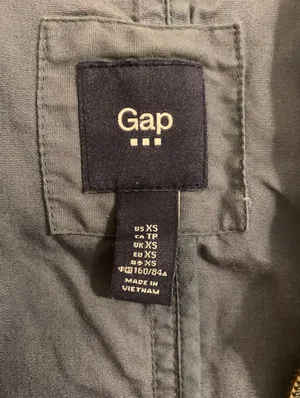 Gap Navy Cargo Vest thumbnail 3