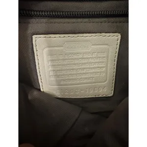 Coach silver‎ leather purse with tassles thumbnail 10