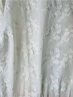 NWT & Other Stories White Floral Embroidered Cotton Blouse Size 10 thumbnail 10