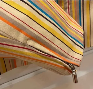 Retro 70s Striped Multicolor Zip Blazer Evan Picone Tan Yellow Orange 12 thumbnail 6