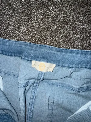 Chrysanthemum Blue Flare Jeans thumbnail 3