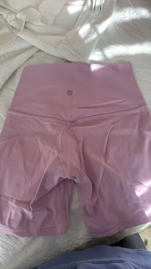 Pink Lululemon Biker Shorts thumbnail 4