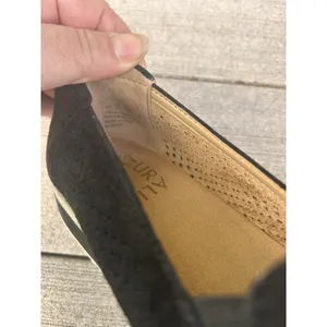 Naturalizer Bonnie Black Leather Perforated Slip On‎ Loafers WMNS 7.5 M Sneakers thumbnail 9