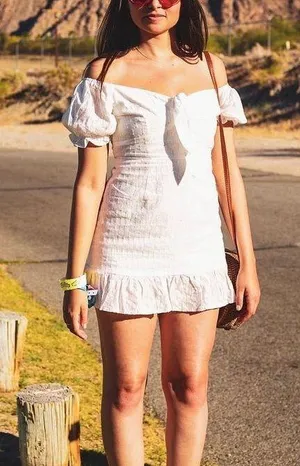 Princess Polly White Mini Dress thumbnail 2
