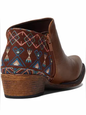 Roper Sedona Serape Ankle Boots Snip Toe Cowgirl Western Booties 6.5 NEW IN BOX thumbnail 2