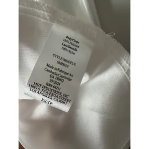 In Bloom By Jonquil White Lace TrimNightie Bridal Bride Sz XS NWT thumbnail 8