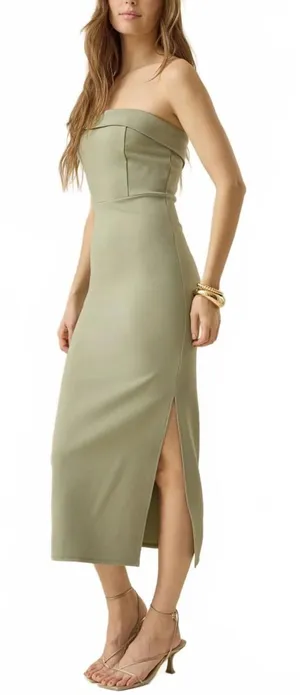 Altar'd State Rue Midi Dress NWT Sage Green XXL thumbnail 1