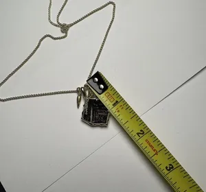 Kendra Scott Arlet Pendant Necklace Gold Tone Brown / Black Glass With Charms thumbnail 7