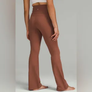 Lululemon Groove Nulu Super-High-Rise Flared Pant Regular - Ancient Copper thumbnail 2