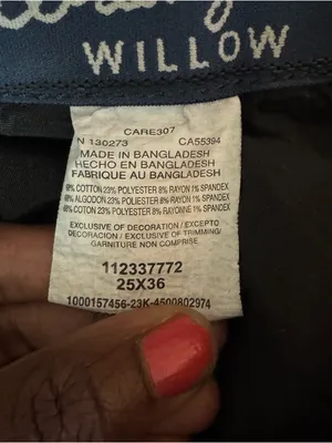 Wrangler Women's Ultimate Riding Willow black Mid Rise Bootcut Jeans size 26 thumbnail 7
