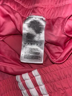 Pink adidas athletic shorts size xl thumbnail 5