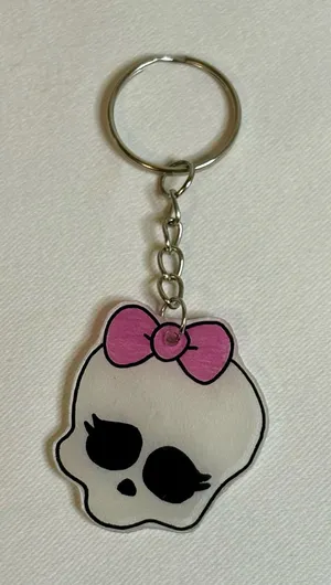 Handmade Monster High Keychain  thumbnail 1