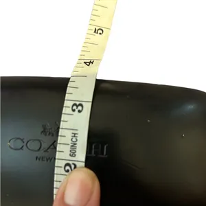 Coach black sunglass case thumbnail 6