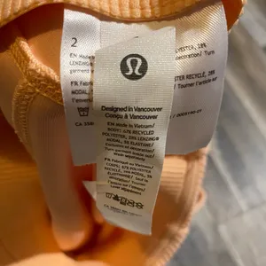 Light orange Lululemon soft stream shorts  thumbnail 4