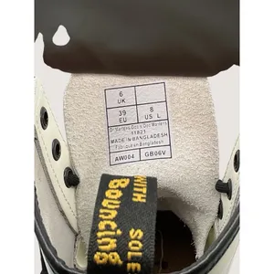 Dr. Martens 11821 1460‎ Smooth White Leather Combat Womens Boots Sz UK 6 US 8 thumbnail 13