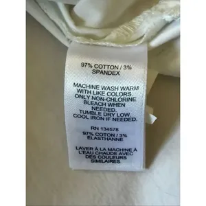 Vineyard Vines white ruffle collar blouse long sleeve XS thumbnail 5