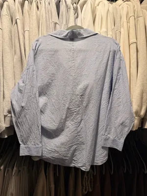 Nordstrom Striped Button Up Blue thumbnail 2