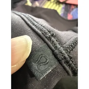 Lululemon Shirt Womens Size 2 Black Athletic Casual Logo‎ Ladies Tank Outdoors thumbnail 5