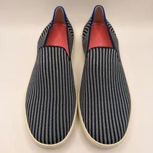 Rothys The Sneaker Navy Stripe Slip On Knit Shoes Womens‎ 10.5 Washable NEW thumbnail 3