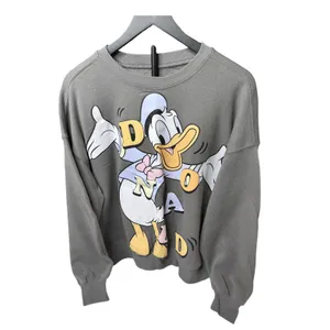 Disney Donald Duck 90th Anniversary Gray Sweater Size M Double Sided thumbnail 5